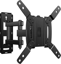Sanus Accents Small Full Motion TV, Wall Bracket Mount TVs ASF110-B1 13"-32"