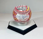 Bob Gibson Signed OML Baseball, VCBC SuperStats, Hand Painted, JSA, HOF