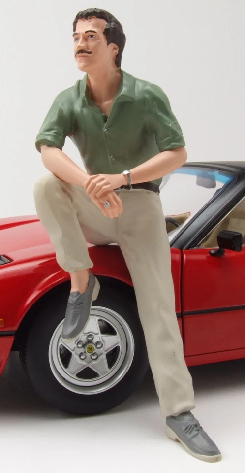 KK-SCALE KKFIG026 MAGNUMPI THOMAS Debout Pour FERRARI 308 GTS QUATTROVALVOLES US
