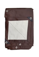 16' x 40' Brown White Reversible Heavy Duty Tarp