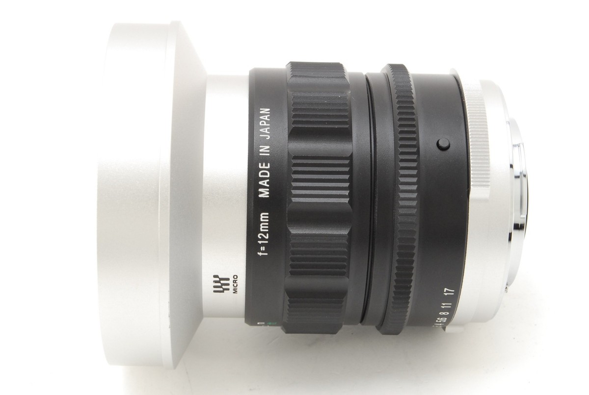 Top MINT] KOWA PROMINAR 12mm F1.8 Silver Lens for Micro Four