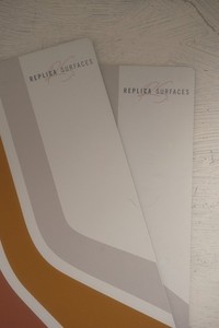 (2) Replica Surfaces All-White Photography Backdrop Panels