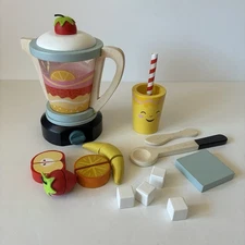 Tender Leaf Fruity Blender Wooden Play Food Toys Smoothie Imagination Kitchen
