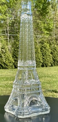 Vintage 13  Eiffel Tower Liquor Glass Bottle-0.5L; Whiskey, Bourbon, Cognac, Oil