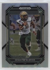 2023 Panini Prizm Draft Picks Silver Prizm DeWayne McBride #131 0y59