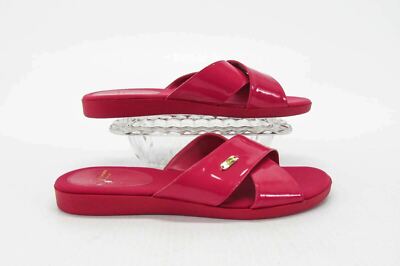 Cole Haan Women Shoe Augusta Size 8B Pink Slide Sandal Pre Owned qp