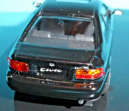 Honda Civic cupé EJ1 en negro/gris oscuro 1995 RHD 1:64 th.. escala 64 Paragon - Imagen 5 de 6