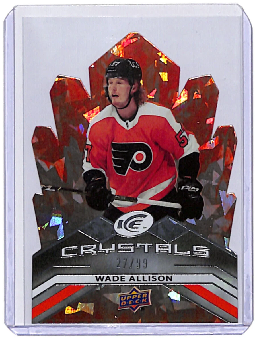 2021-22 Upper Deck Ice Wade Allison Crystals Orange /99 #IC-47 RC