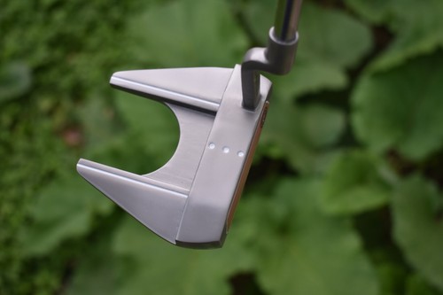 Custom COPPER INSERT Odyssey #7 CH Works Fang Putter 35" / 375 Gram Head Weight - Picture 8 of 23