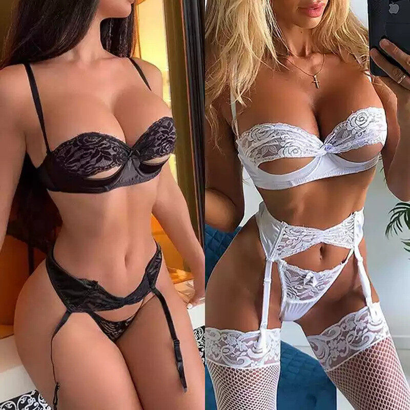 discount sexy lingerie ON SALE!! Sexy Lingerie Pajamas Lace Underwear Babydoll Nightgown Bodysuit