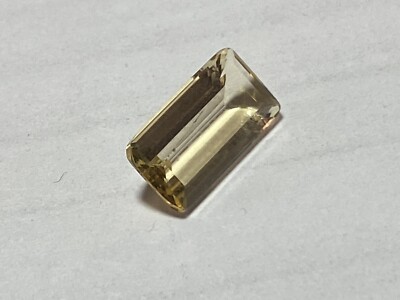Scapolite (Brazil) yellow cut in Germany