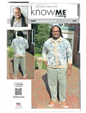 Men's Shirt/Pants 44-46-48-50-52 Plus Know Me by Mimi G Sewing Pattern ME2018