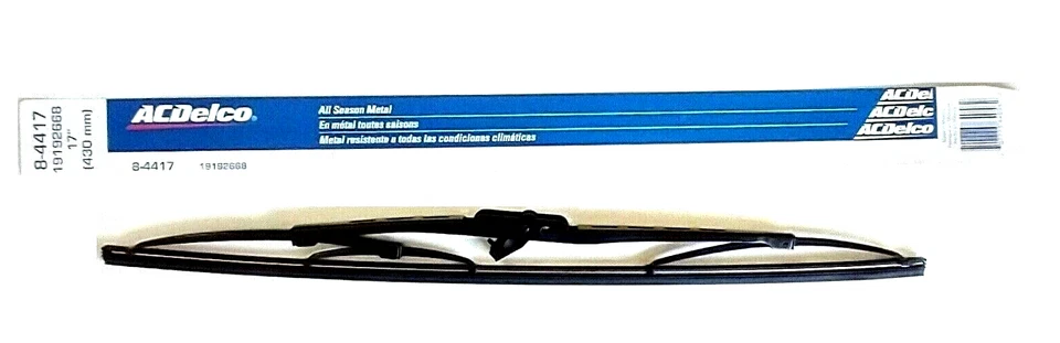 ПАРА всесезонных металлических стеклоочистителей ветрового стекла 17 дюймов 17 дюймов ACDELCO 84417 - Изображение 3 из 4