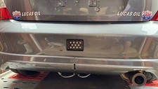 BLACK Rain Light Bracket Motorsport Racing Bumper Flush / Recessed Mounting
