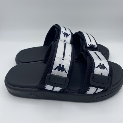 Kappa Authentic JPN Tasiilaq 1 Black-White Men s Sz 5 Wmns 6.5 321667W-A36