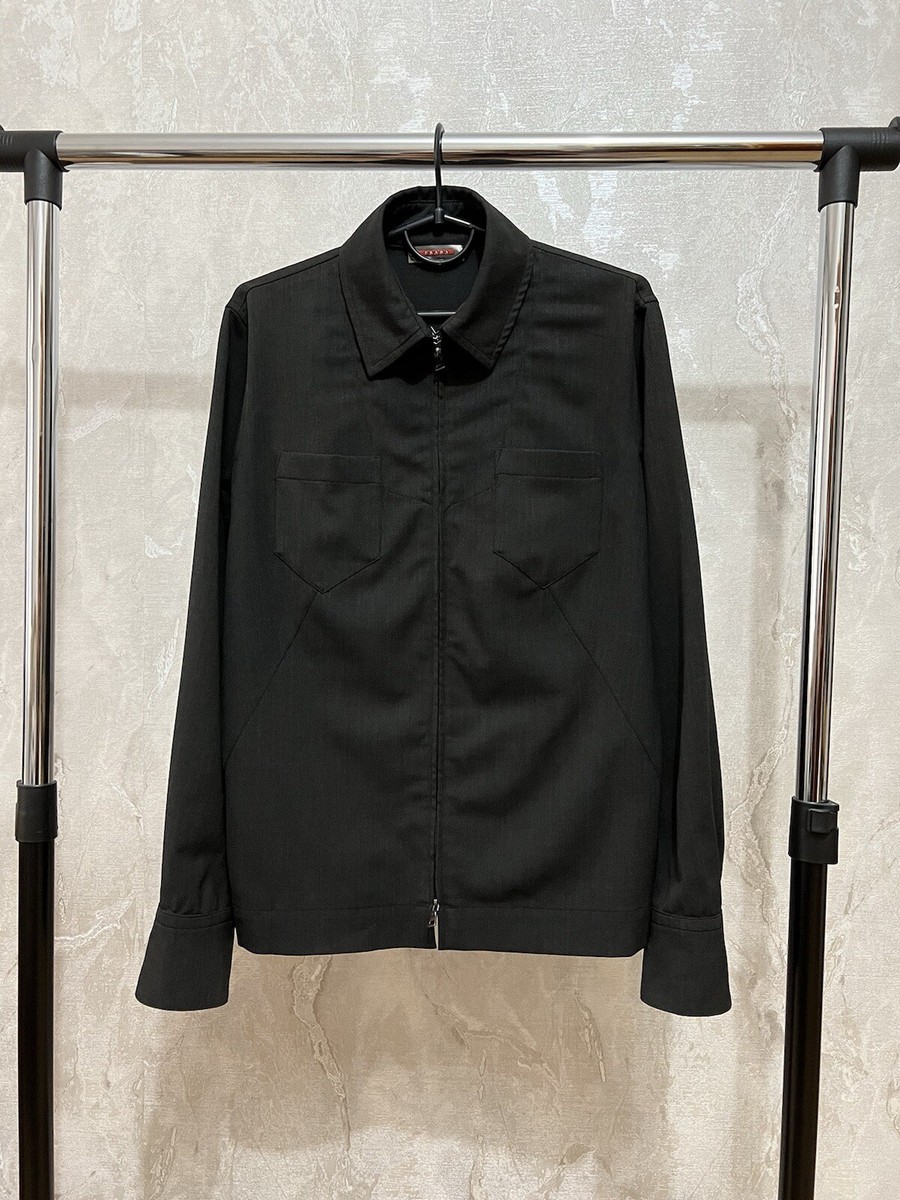 ジャケット・アウター 90s prada dark gray coat (s) 90s prada dark gray coat (s)