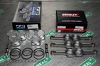 CP Forged Pistons Manley 625+ I Beam Rods for Supra 2JZGTE 2JZ-GTE 9.0:1 86.5mm