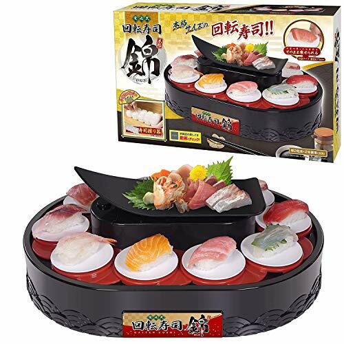 Conveyor belt sushi Authentic size with battery-powered sushi