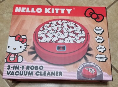Sanrio Hello Kitty 3-in-1 Robot Vacuum Cleaner (RED) | eBay