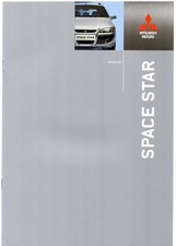 Mitsubishi Space Star Specifications 2003-2004 UK Market Brochure