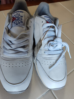 Reebok Classics Men's Classic Leather Sneakers M42845 White/Gray