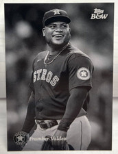 Framber Valdez 2023 Topps Black & White #17 SP - HOUSTON ASTROS