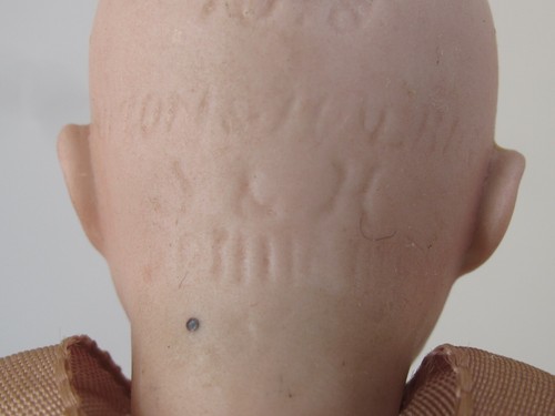 Antique 8" Simon Halbig German Bisque Head Doll 1078 On Flapper 5pc Comp Body - Picture 8 of 14