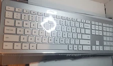 Wireless Keyboard and Mouse Combo - Full Size Slim Thin Wireless Keyboard Mouse