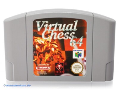 N64 / Nintendo 64 Spiel - Virtual Chess 64 Modul