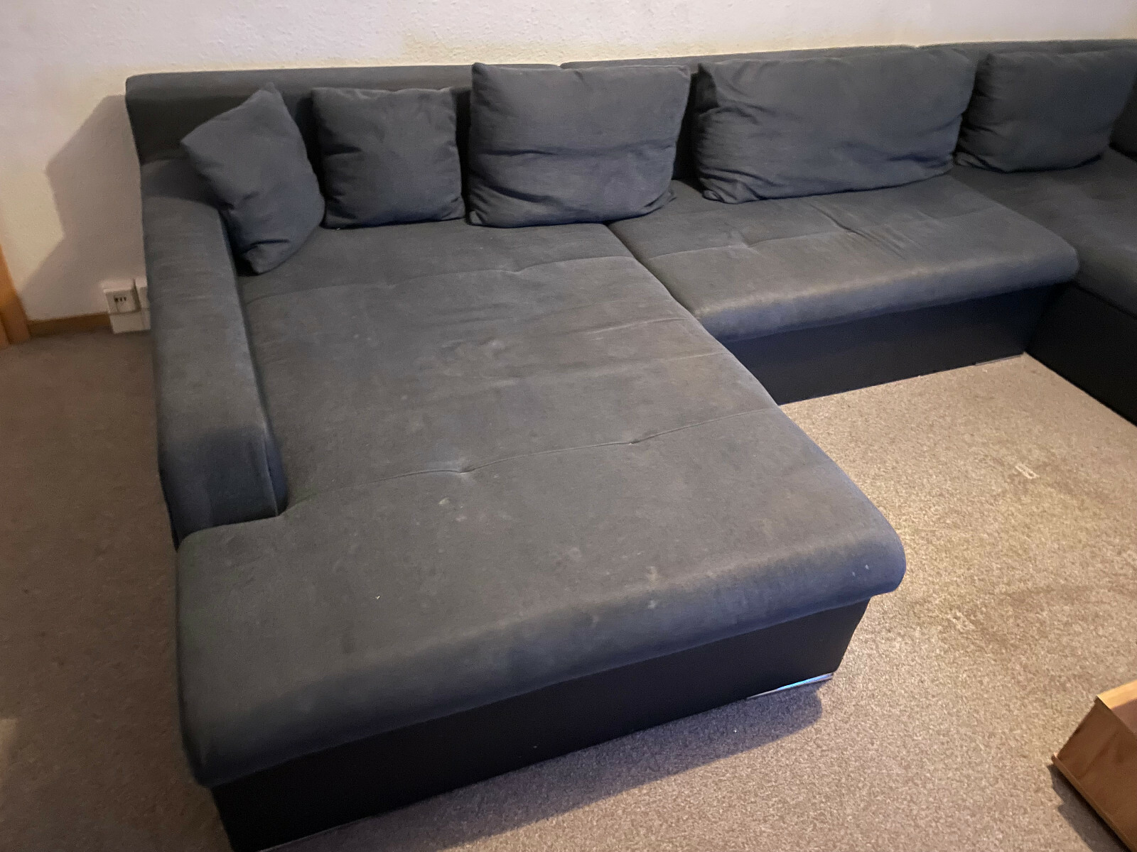 Sofa mit Schlaffunktion (gebraucht) in gutem Zustand eBay