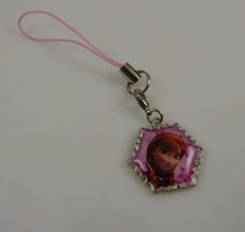 Anna octagon shape Frozen Cell phone charm or purse Disney
