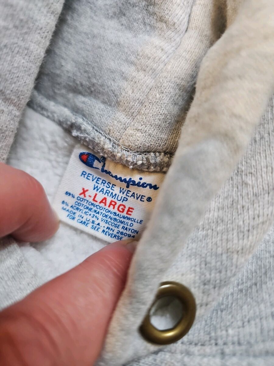 VTG 80'S CHAMPION NOTRE DAME REVERSE WEAVE WARMUP HOODIE VTG 80'S CHAMPION NOTRE DAME REVERSE WEAVE WARMUP HOODIE