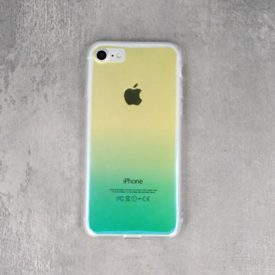 ^ Huawei P10 Lite BLAU Schatten Ombre Gradient Transparent Cover Case Schale