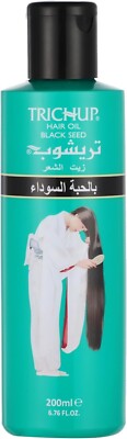 1 Packs X 200ml Trichup Black Seed Hair Oil Strengthens the hair follicles