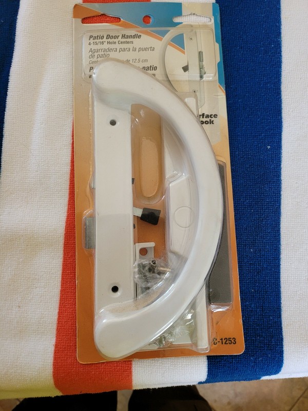 C-1253 patio door handle   NEW   Obsolete