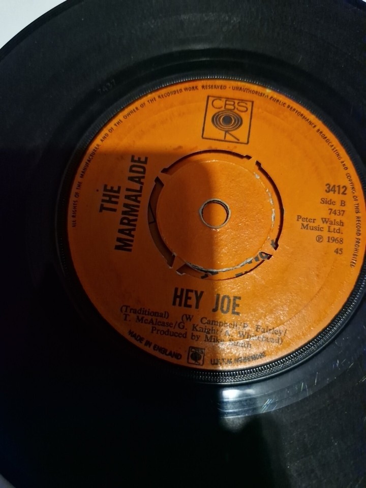 Marmalade Hey Joe / Lovi' Things CBS UK eBay