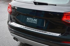 Für Audi q2 (2017-19): Chrom Hinten Stoßstange Kratzer Schutz