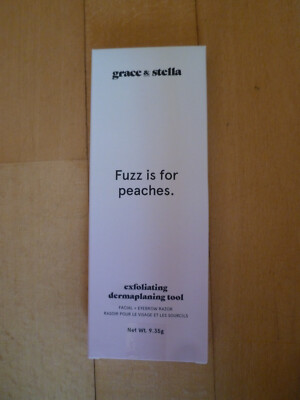 Gesichtsrasierer facial+eyebrow razor-exfoliating dermaplaning tool-grace&stella