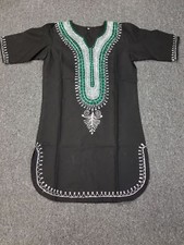 African clothing for men-Dashiki S-7X black