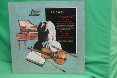 J.S. Bach - Concerto In A Minor & Suite No 2 in B Minor - Turnabout Records