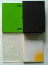 9 Assorted CD/DVD Cases