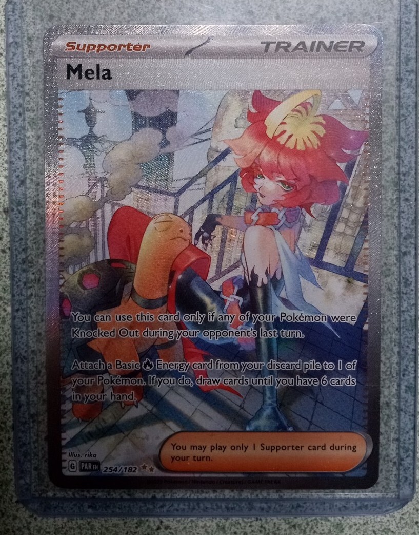 Mela 254/182 (Special Illustration Rare) Paradox Rift Near Mint