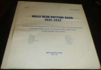 33RPM Old Masters Tom 57 Mills Blue Rhythm Band 1931-1937, high