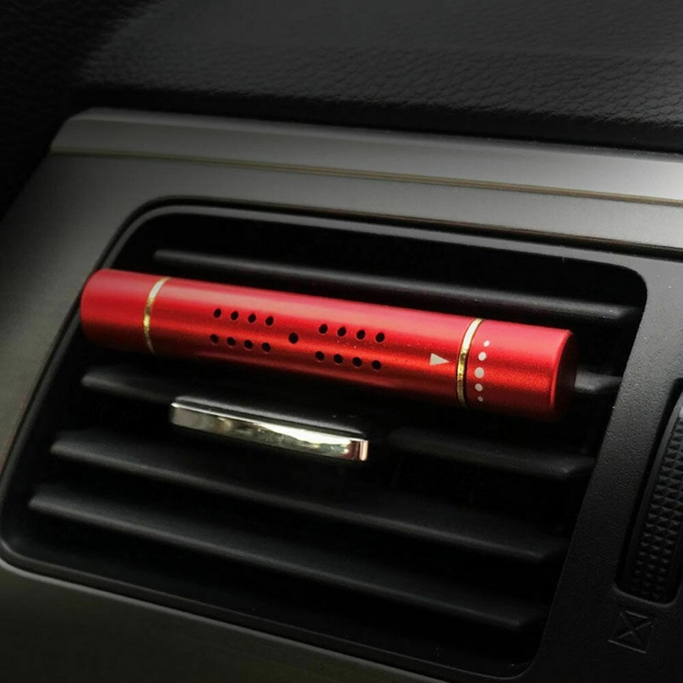 Car Air Vent Clip Air Freshener Perfume Diffuser & 5 Aroma Scented