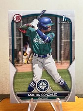 2023 Bowman Prospects Martin Gonzalez #BP-28 Bowman 1st