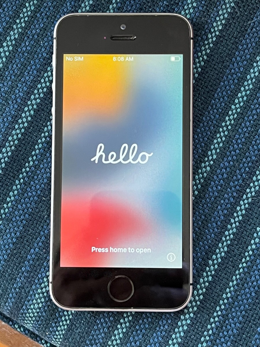 Apple iPhone SE - 16GB - Space Gray (Unlocked) A1723 (CDMA + GSM