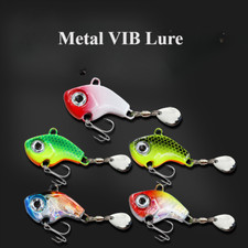 5PCS 7g 10g 14g 20g Metal VIB Rotating Tail Swimbait Spinner Trout Bass Bait