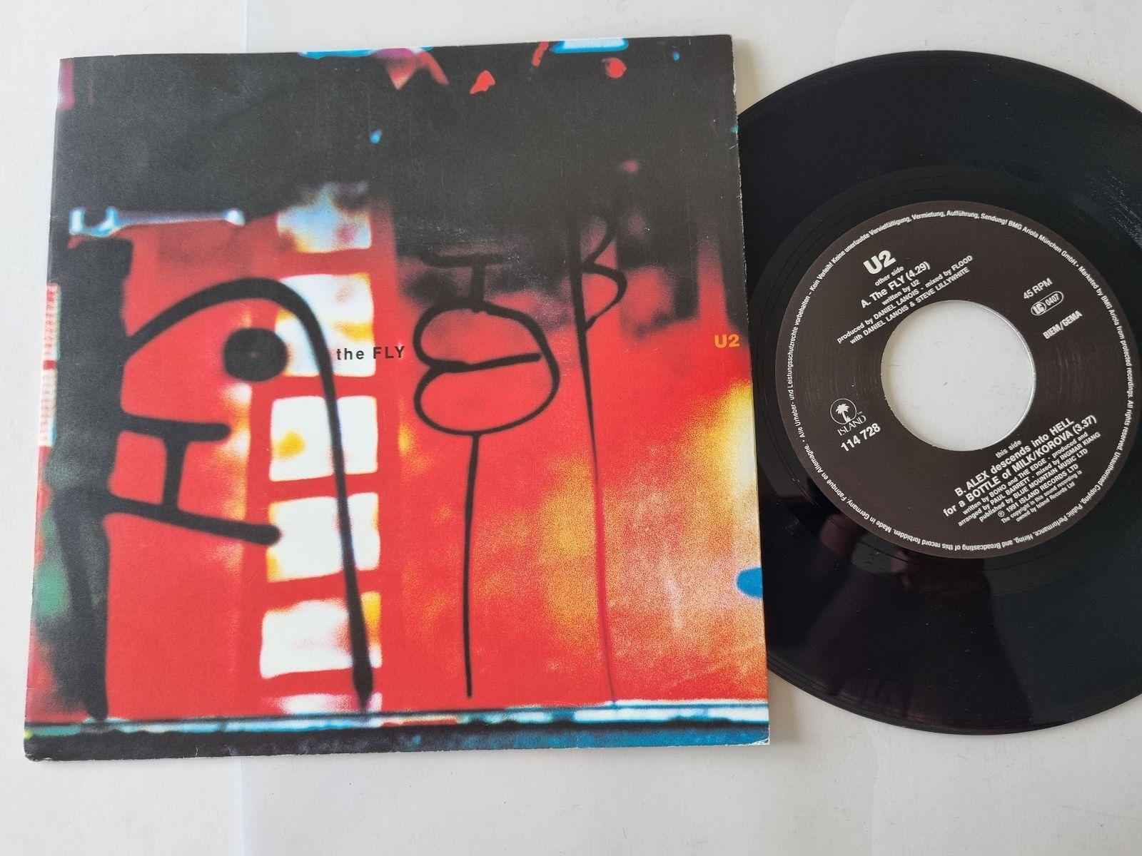 7"" Single U2 - The fly Vinyl Germany