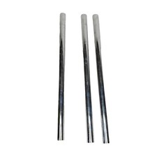 Mr Christmas Musical Bells Pathway Lights REPLACEMENT 15" 3 Silver Pole Pieces