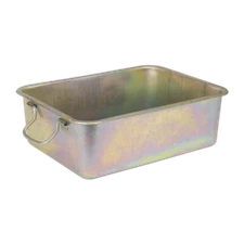 Metal Drain Pan 16L - Sealey DRPM3 New